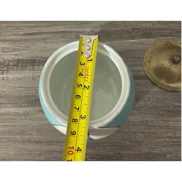 Antique Chichester Cathedral Porcelain Condiment Jar Jelly Keeper - Picture 7 of 7